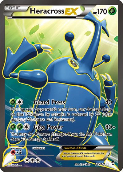 Heracross EX (105 Full Art) 