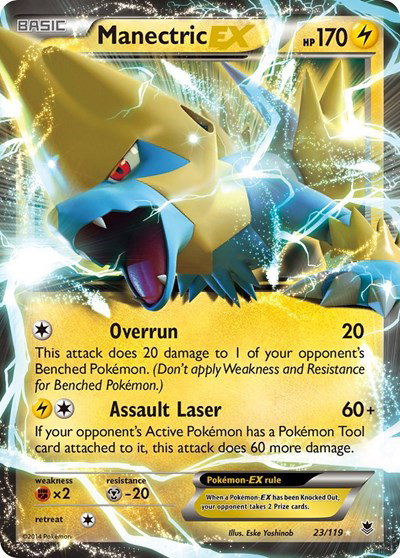 Manectric EX 23 — Phantom Forces