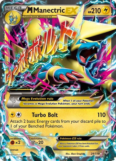M Manectric EX 24 — Phantom Forces