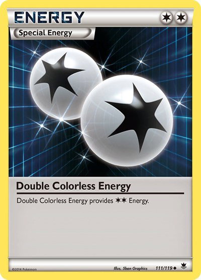 Double Colorless Energy 111 — Phantom Forces