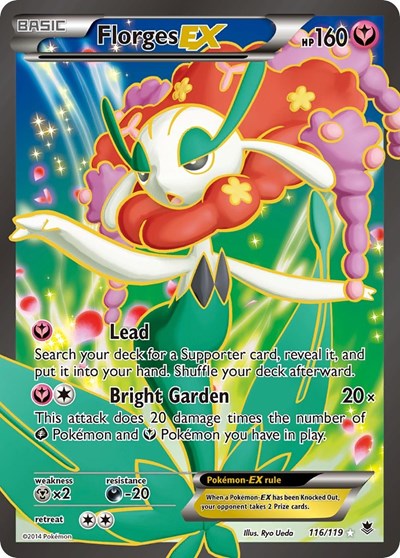 Florges EX (116 Full Art) 116 — Phantom Forces