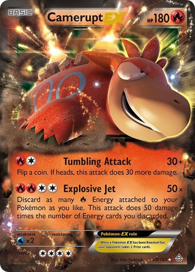 Camerupt EX 29 — Primal Clash