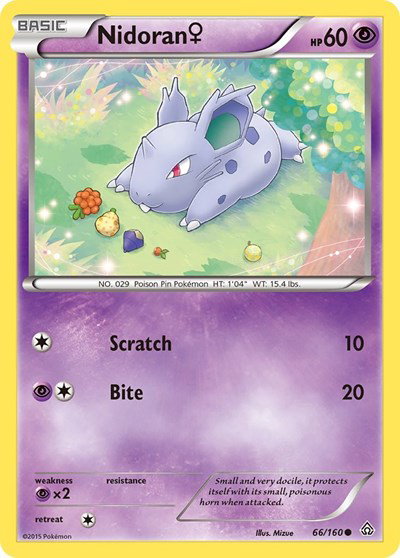 Nidoran (F) 66 — Primal Clash