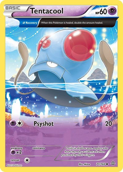 Tentacool (Alpha) 71 — Primal Clash