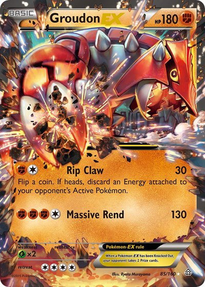 Groudon EX 