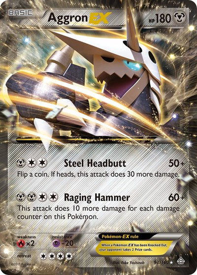 Aggron EX 93 — Primal Clash