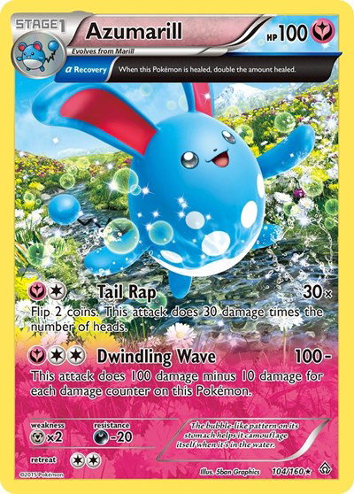 Azumarill (Alpha) 104 — Primal Clash