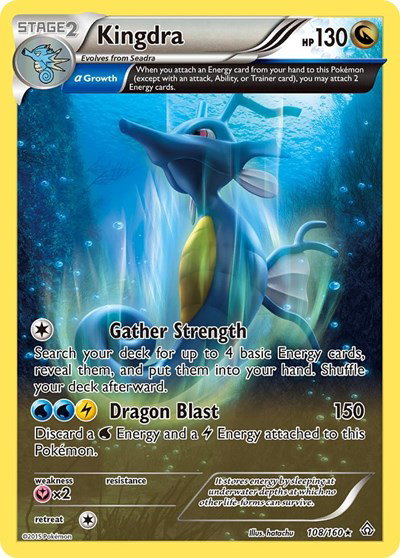 Kingdra (Alpha) 108 — Primal Clash