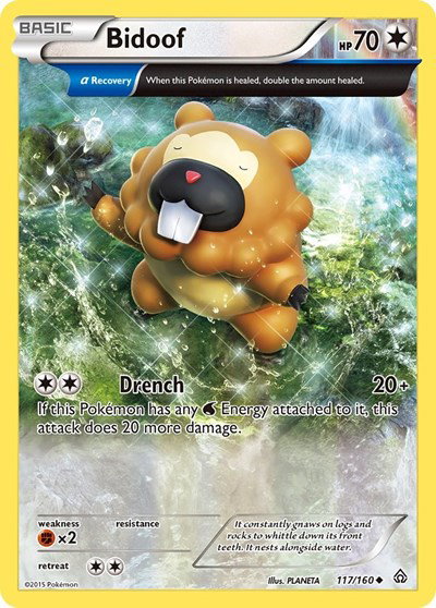 Bidoof (Alpha) 117 — Primal Clash