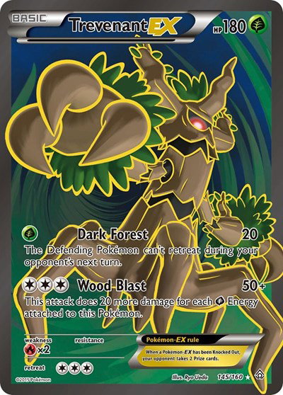 Trevenant EX (145 Full Art) 145 — Primal Clash