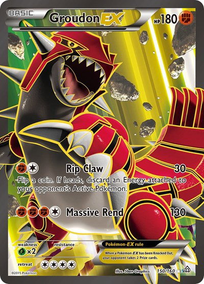 Groudon EX (150 Full Art) 