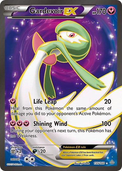 Gardevoir EX (155 Full Art) 155 — Primal Clash