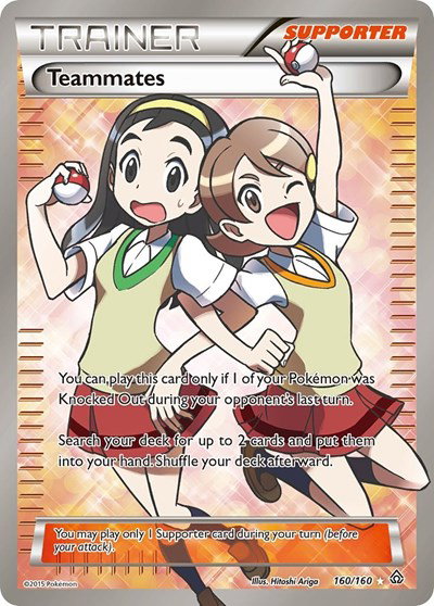 Teammates (160 Full Art) 160 — Primal Clash