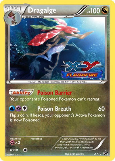 Dragalge (Prerelease) XY10 — XY Promos
