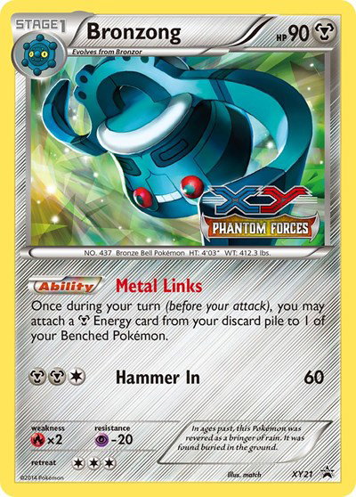 Bronzong (Prerelease) XY21 — XY Promos