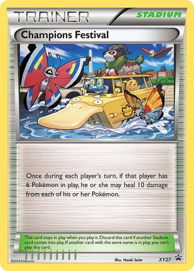 Champions Festival XY27 — XY Promos
