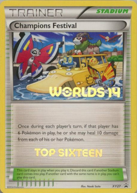 Champions Festival (Top 16) XY27 — XY Promos