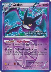 Crobat (Team Plasma) (Staff Prerelease) BW51 — Black and White Promos