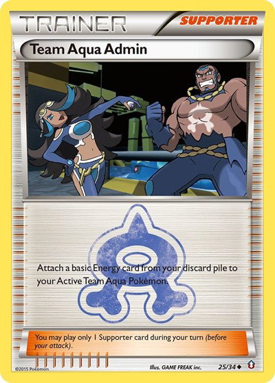 Team Aqua Admin 25 — Double Crisis