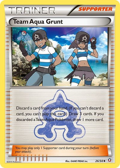 Team Aqua Grunt 26 — Double Crisis