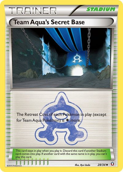 Team Aqua's Secret Base 28 — Double Crisis