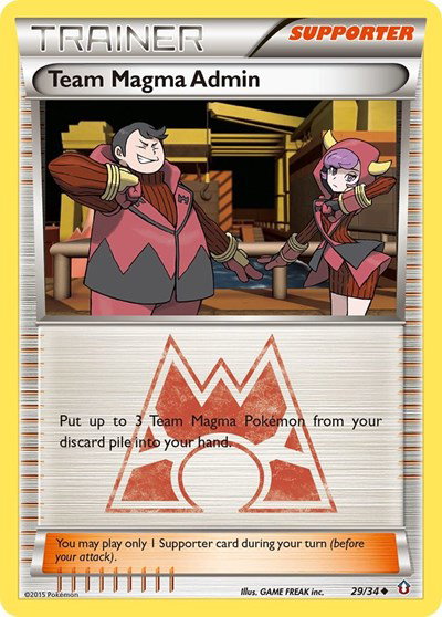 Team Magma Admin 29 — Double Crisis