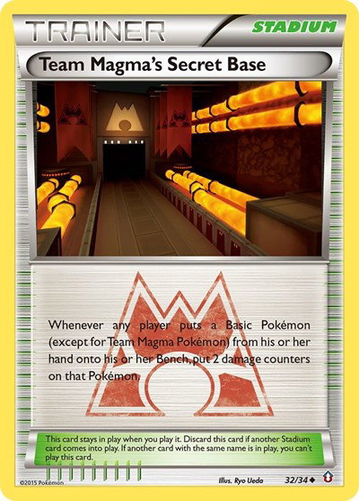 Team Magma's Secret Base 32 — Double Crisis