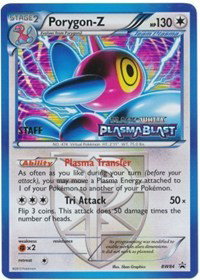 Porygon-Z (Staff Prerelease) BW84 — Black and White Promos