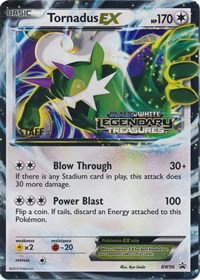 Tornadus EX (Staff Prerelease) BW96 — Black and White Promos