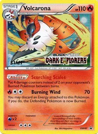 Volcarona (Staff Prerelease) BW40 — Black and White Promos