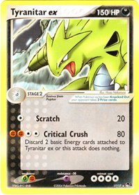 Tyranitar ex (Non) 17 — POP Series 1