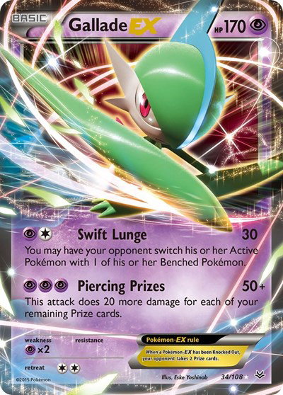 Gallade EX 34 — Roaring Skies