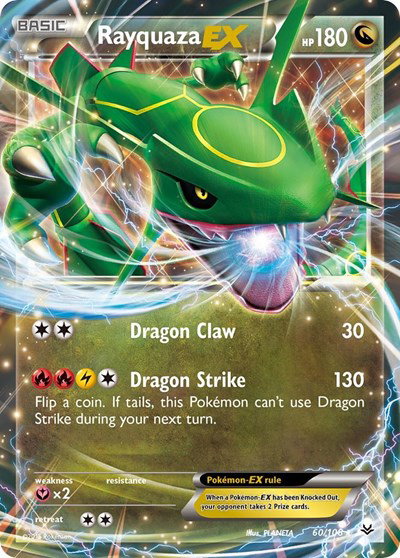 Rayquaza EX (60) 60 — Roaring Skies
