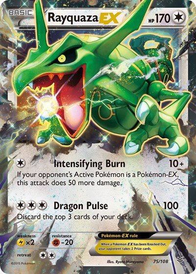 Rayquaza EX (75) 75 — Roaring Skies